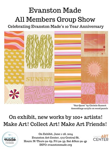 June 1–28, 2024: Evanston Made All Members Group Show