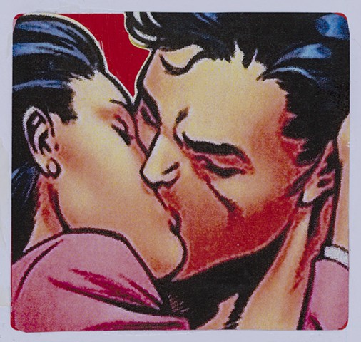 Smooch (detail: Lois and Superman)