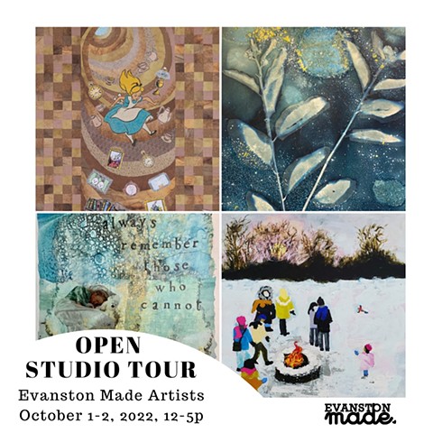 October 1, 2022: Evanston Made Artist Studio Tour