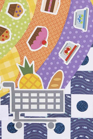 At the Supermarket (detail)