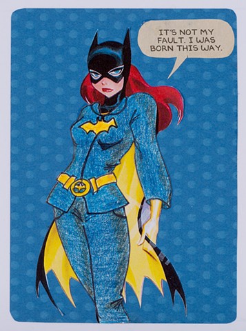 Pantsuit Nation (detail: Batgirl)