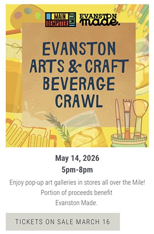 May 14, 2026: Evanston Arts & Craft Beverage Crawl