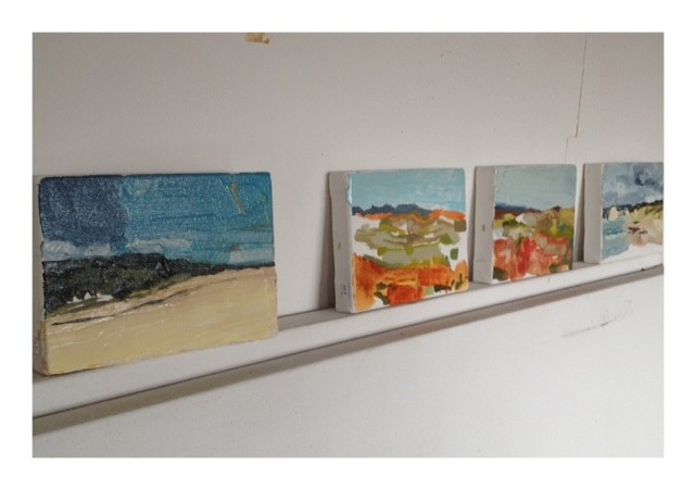grouping - small paintings
