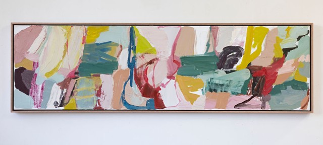 Studio view across the valley - intonation 43x143 framed