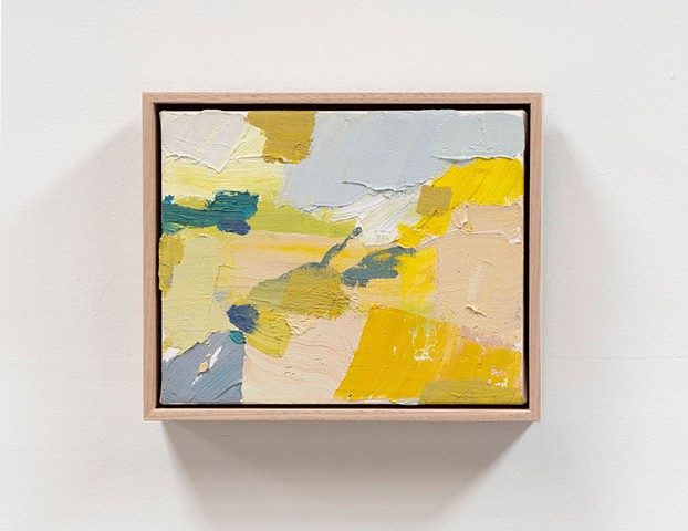 Coastal (yellow) I 2022 23x28