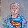 Boy with Superman Shirt