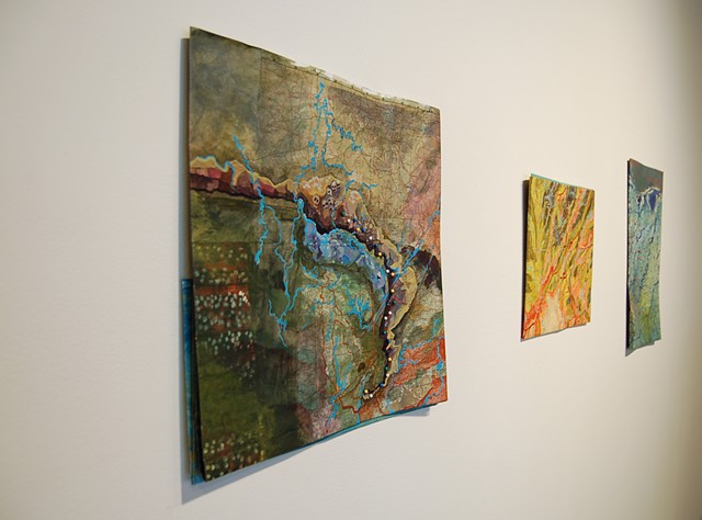 Folded Map Installation View 2