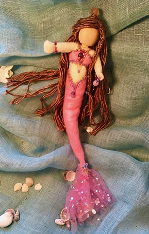 Handmade Mermaid ornament - Marcelline