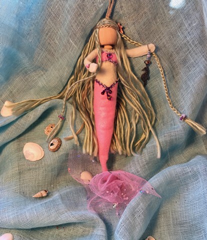 Handmade Mermaid ornament - Asia