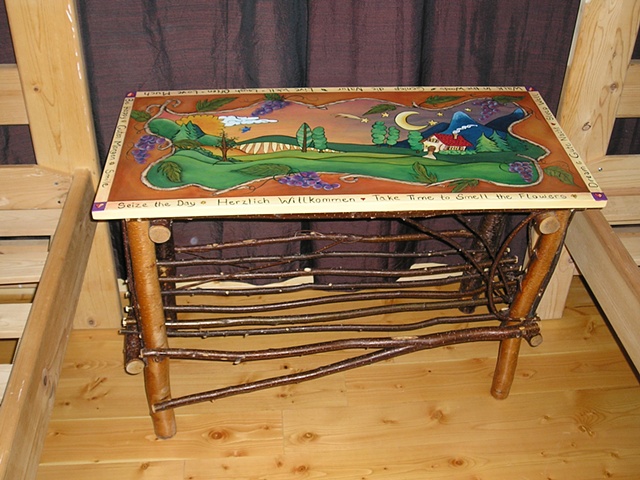 Painted Table