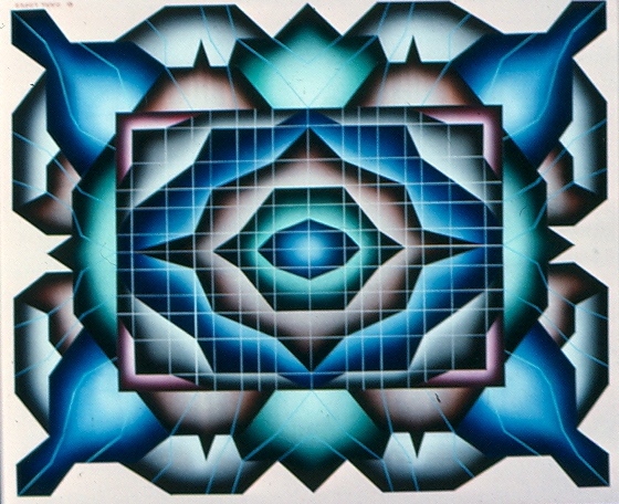 Geometric Acrylic Painting
