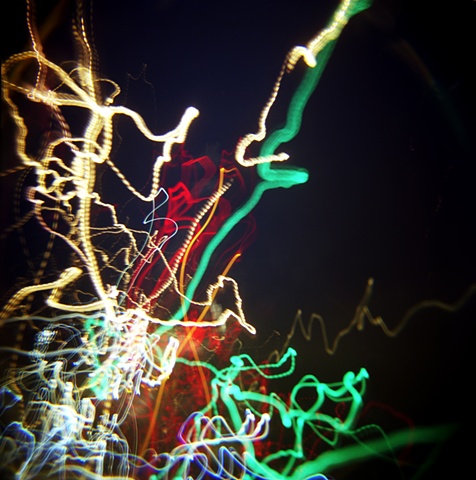 abstract color photograph of light and color by iris grimm