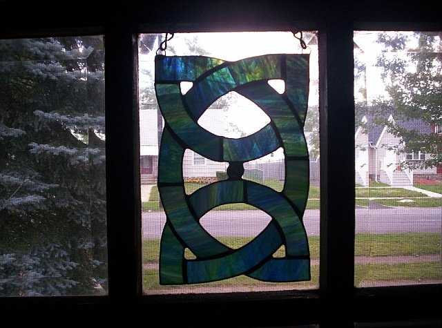 celtic stained glass
