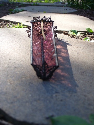 Incense Burner stained glass
