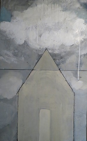 Cottage with Cloud