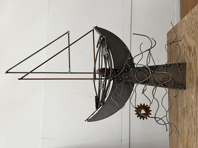 Stormy Sail boat