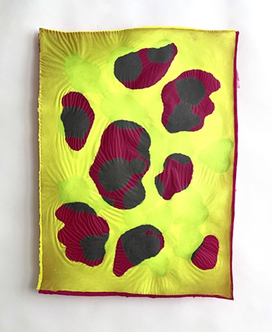 Magenta, Black, and Yellow composition