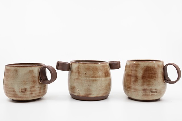 Shino Earthenware Cups