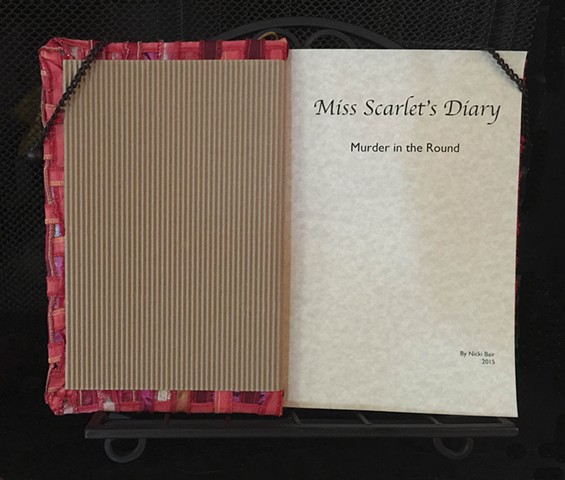 Miss Scarlet's Diary on Exhibit