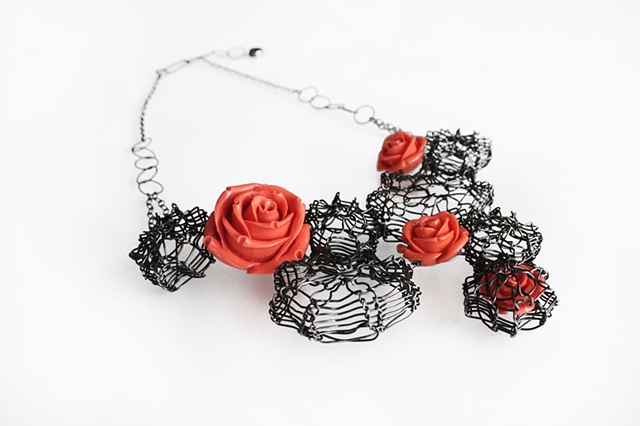 Corralium Rubrum Necklace