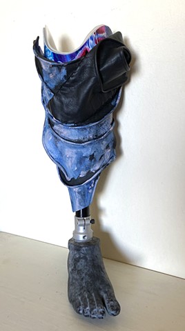 prosthetic leg shield