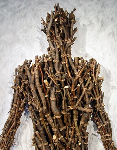 Ian Crawley Art Sculpture Gods Prototype The nature of man "Muscles" by Ian Crawley