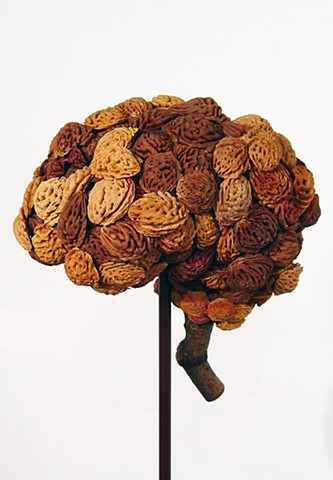 Ian Crawley Art Sculpture Gods Prototype The nature of man "Brain" by Ian Crawley