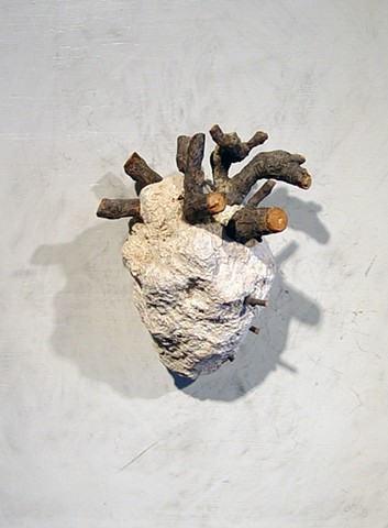 Ian Crawley Art Sculpture Gods Prototype The nature of man "Heart" by Ian Crawley