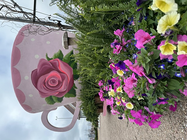 Pink Tea Cup