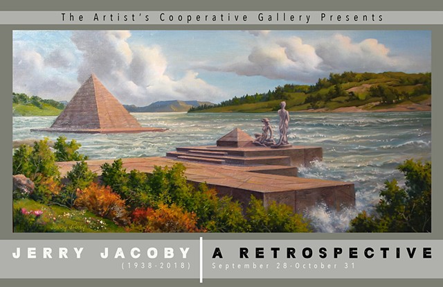 Jerry Jacoby Exhibition Postcard
