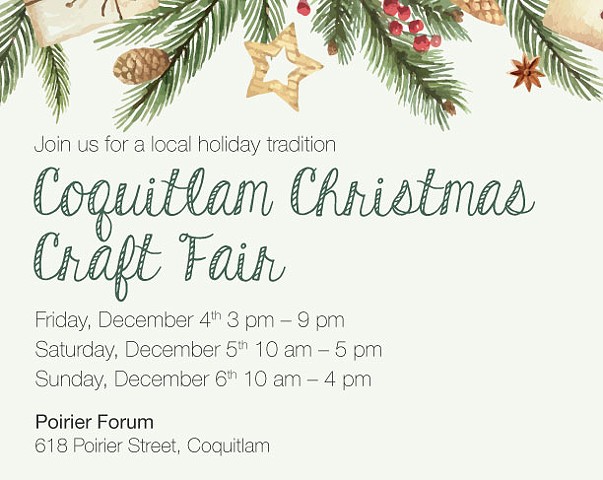 COQUITLAM CHRISTMAS CRAFT FAIR
