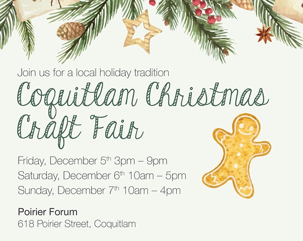 COQUITLAM CHRISTMAS CRAFT FAIR