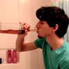 BATHROOM DRINKING