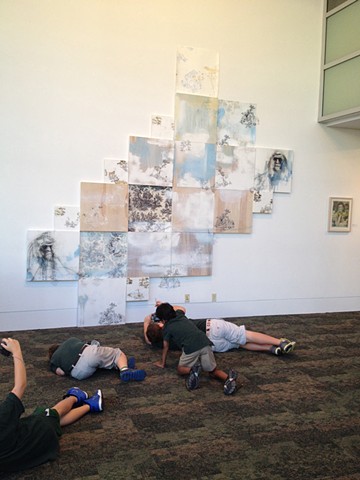 Visiting Artist/ Toile Installation at Isidore Newman School, New Orleans, LA