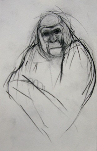 Gorilla Drawing #90 