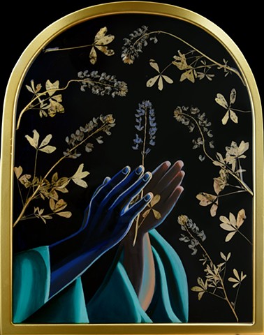 Manos Sagrados 4 (Bluebonnets)