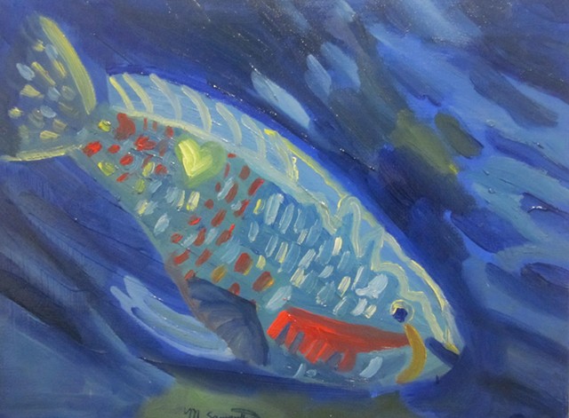 Parrotfish #4
(SOLD!)