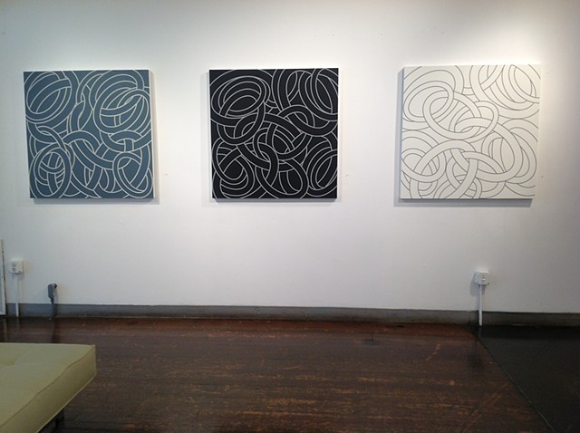 “The Other Primaries: White Gray and Black,” Space Gallery, Denver