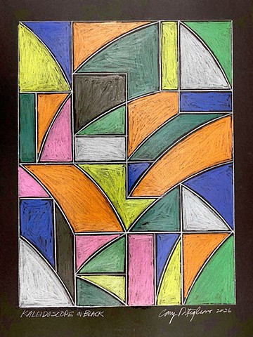 Kaleidoscope in Black 