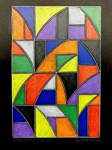 Kaleidoscope in Black #2