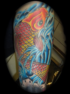  japanese koiiiiiii tattoo by tatupaul