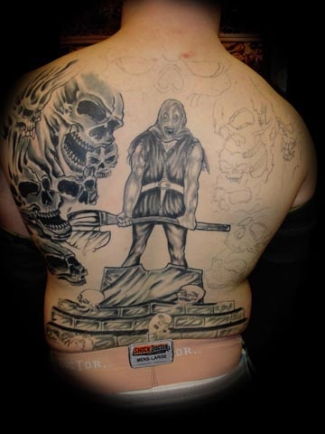 death dealer tattoo by tatupaul