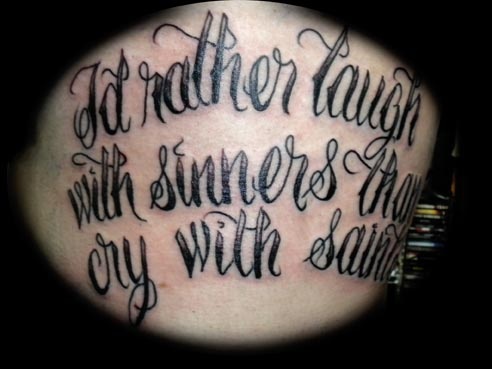 scripture tattoo by tatupaul.com