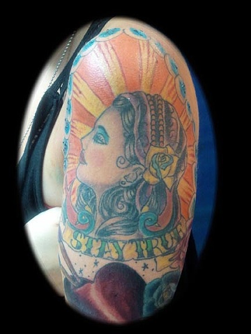 traditional tattoo by tatupaul.com