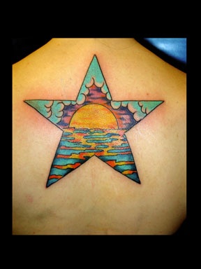 star tattoo by tatupaul