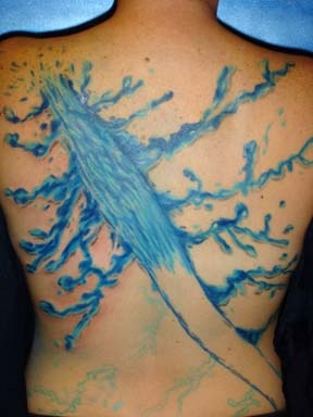 water waves tattoo by tatupaul