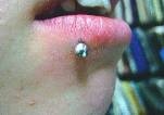 lip piercing by tatupaul