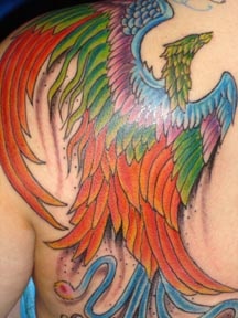 pheonix tattoo by tatupaul