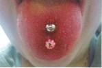 tongue 2 piercing by tatupaul