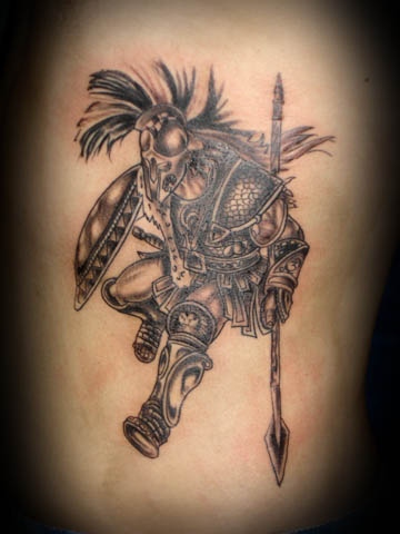 spartan tattoo by tatupaul